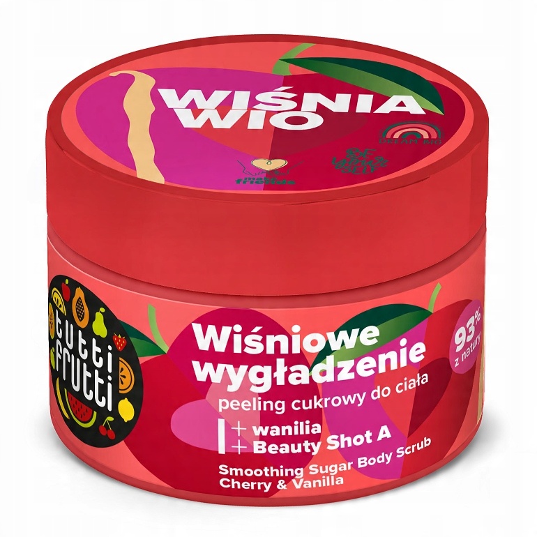 

Tutti Frutti Wygładzający Peeling cukrowy do ciała