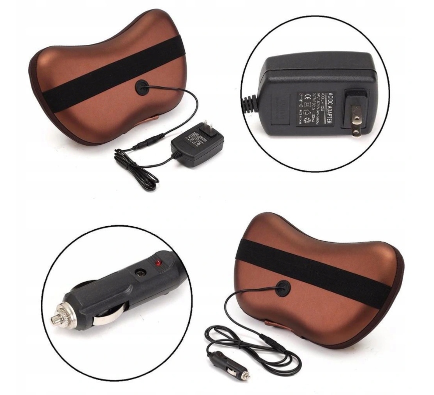 PODUSZKA MASUJĄCA SHIATSU Relaks Masująca Kark/Plecy/Ciało 2 ładowarki Marka inna marka