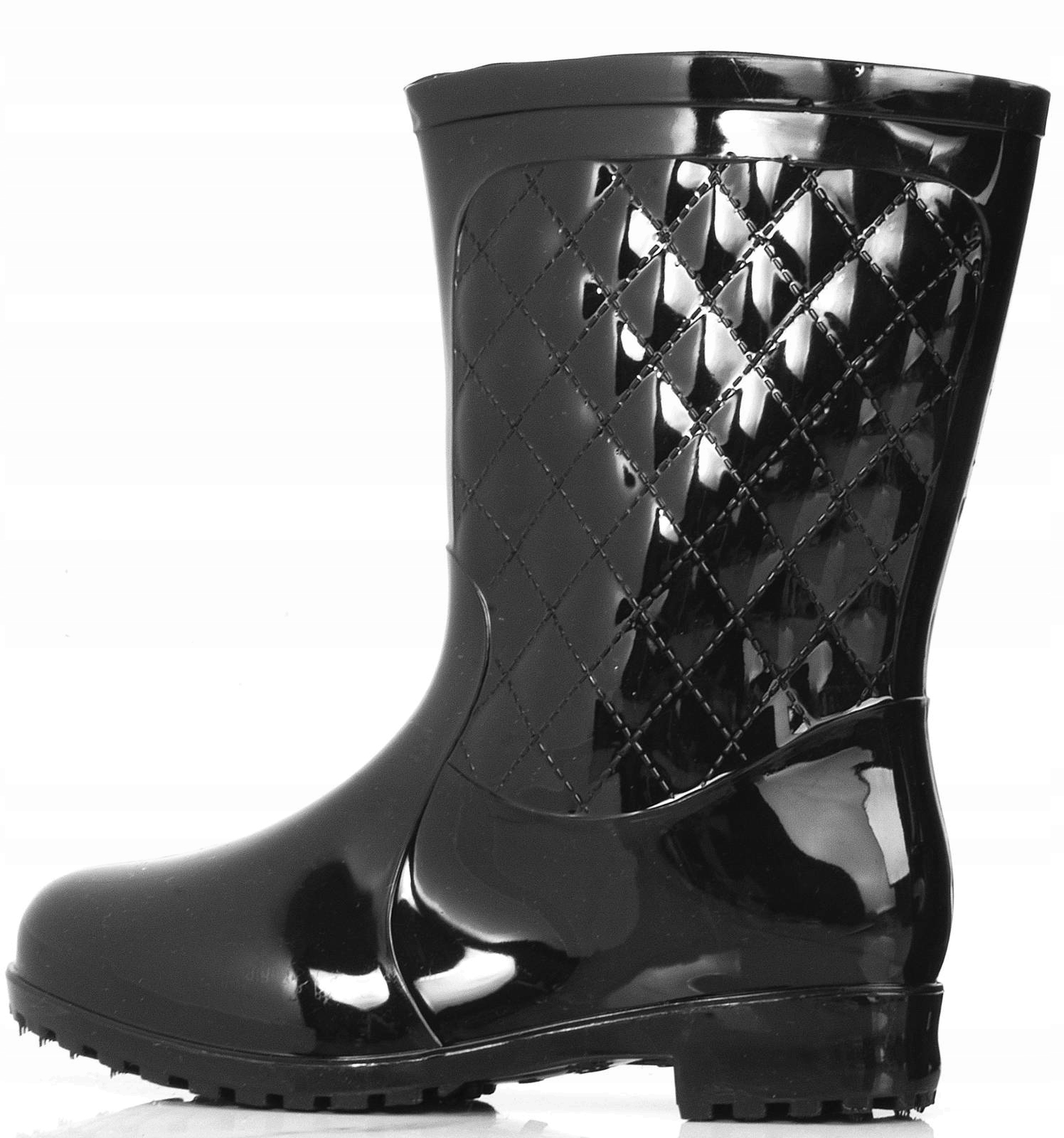 KALOSZE BOTKI CZARNE PIKOWANE 40 Kod producenta HM-01-BLACK-40