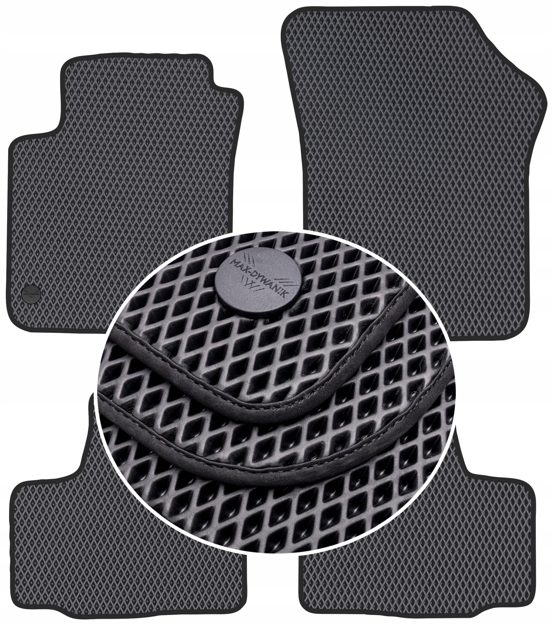 Seat Mii 2011-2019 Koberce Eternity Čierne