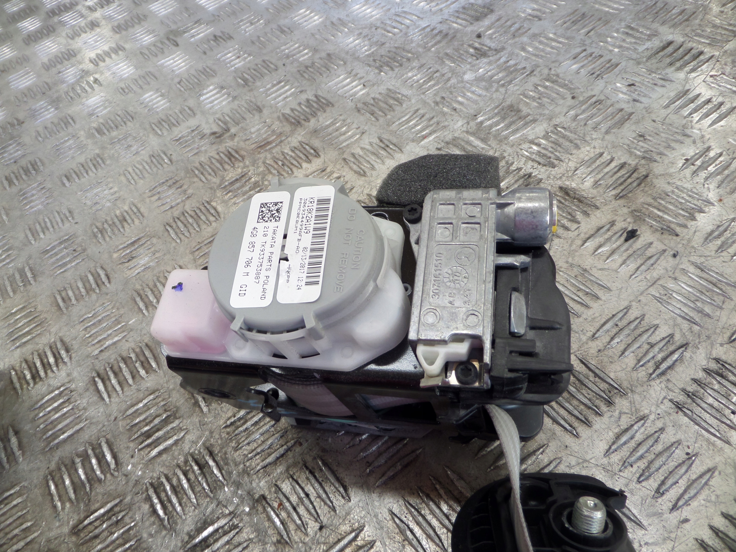 AUDI RS6 C7 tension belt safety right front front 4G8857706M