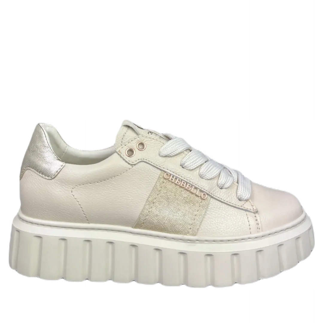 Dámské polobotky CheBello 4676-157-074-PSK-S386 béžové 38, Ecri