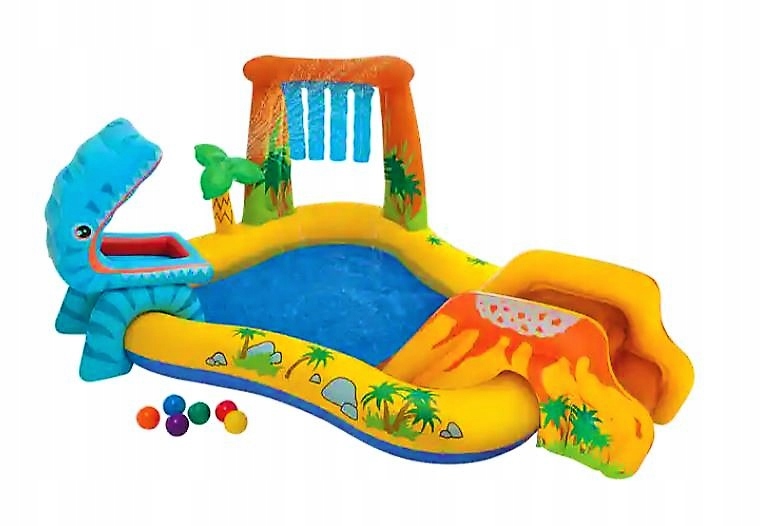

Basen dmuchany plac zabaw Intex 249 x 191 x 109 cm
