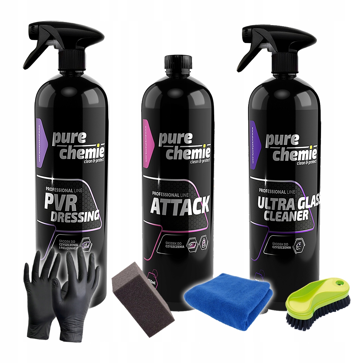Sada Pure Chemie – pro mytí auta uvnitř