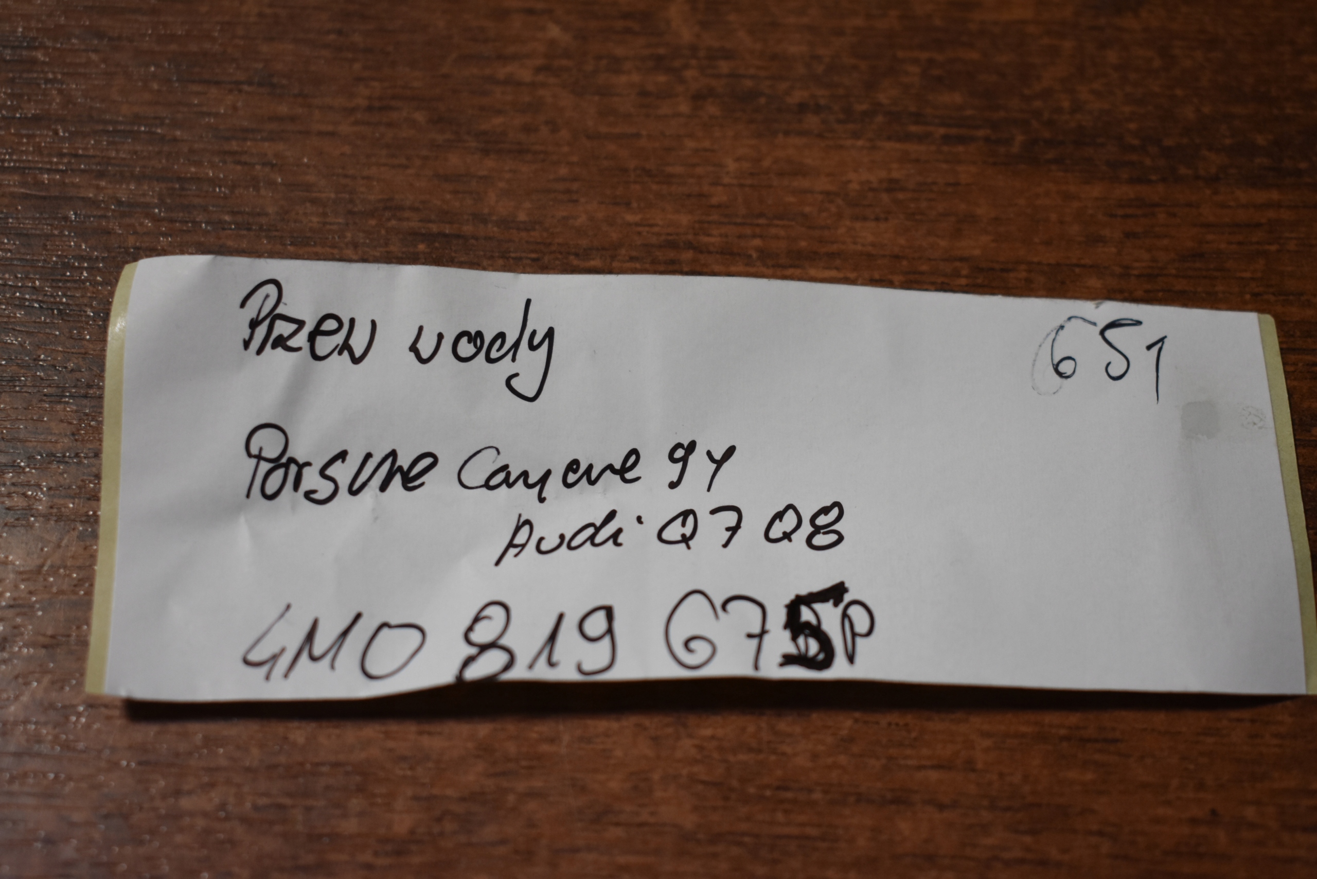 IDEALNY PRIJENOS VODE PORSCHE CAYENNE 9Y AUDI Q7 Q8 1