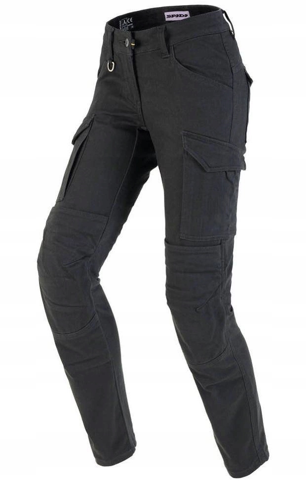 Spidi Pathfinder Cargo Čierne Motocyklové Nohavice, Dámske Džínsy Ako Darček