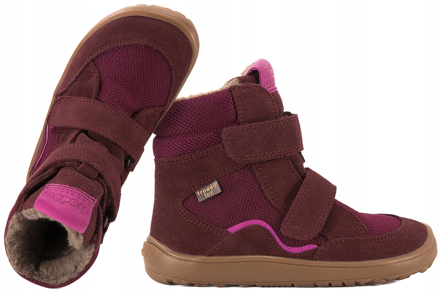 Froddo G3160247-6 Barefoot Śniegowce Trzewik Zimowe Wodoodporne Membrana 25