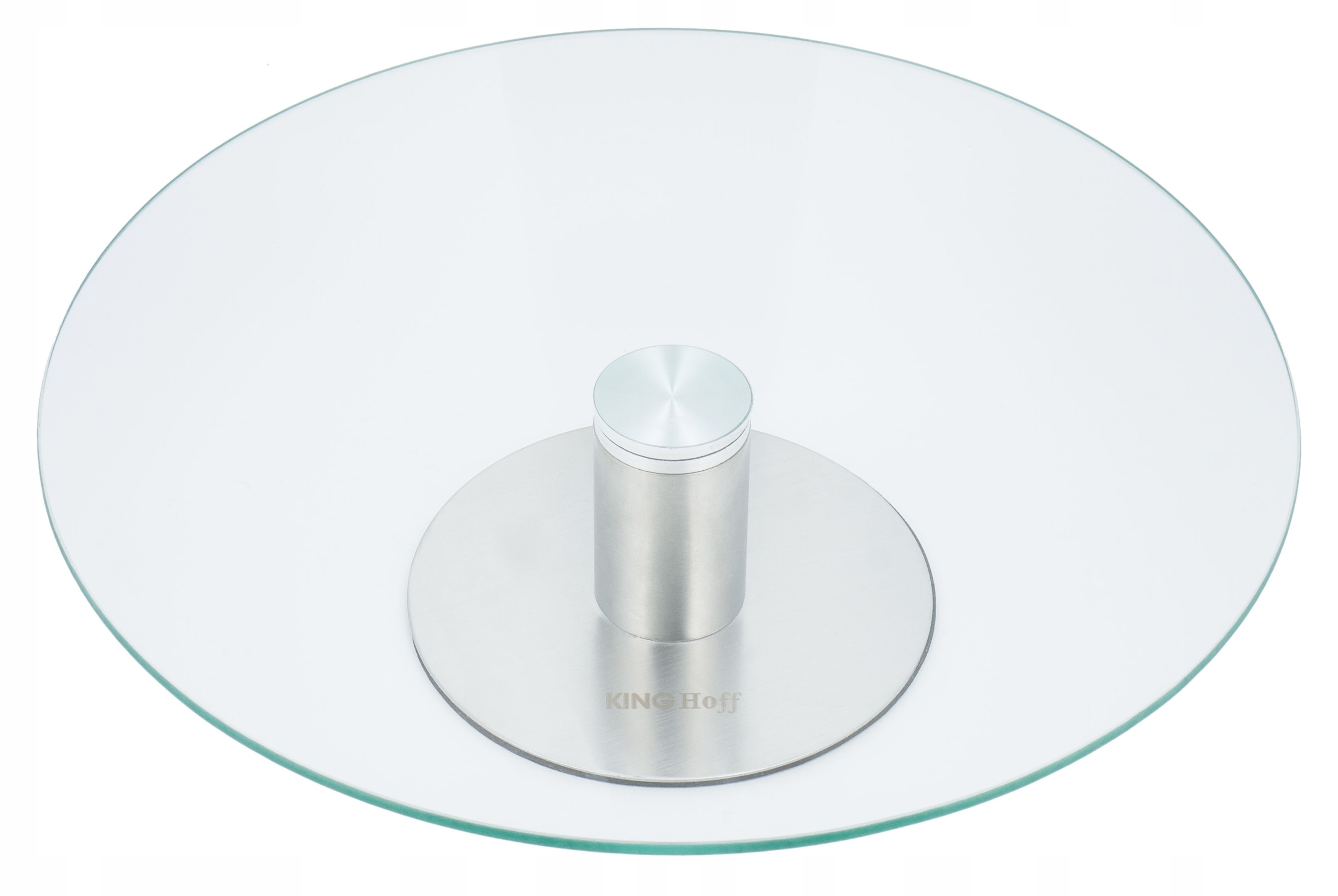 

Patera szklana pod tort obrotowa jednopoziomowa Kh