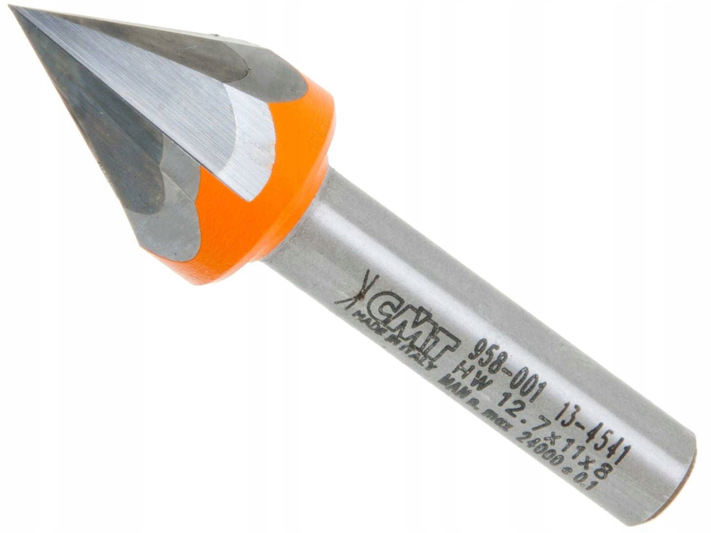 pískovací stopkový fréz 8 mm d=12,7 L=11 A=60 Cmt 958.001.11