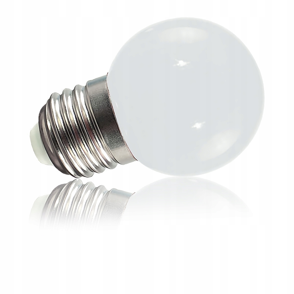 

Żarówka Led G45 3W E27 Ciepły Biały Kulka