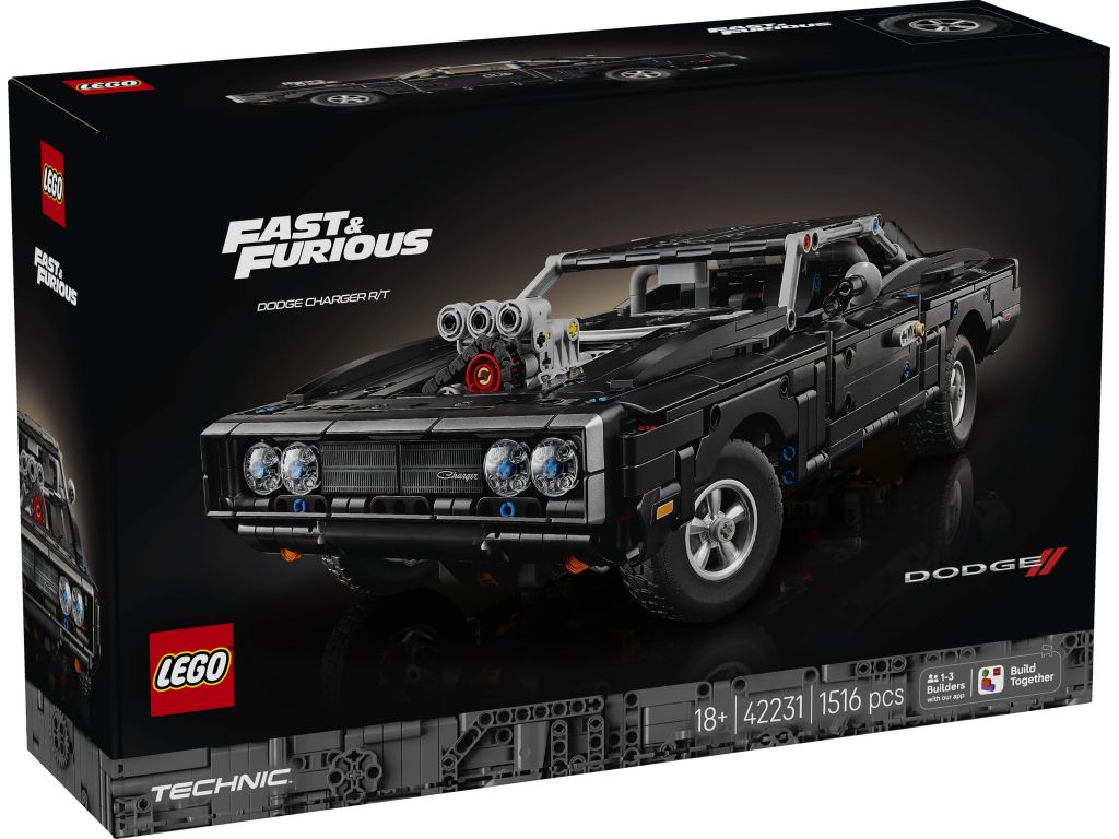 Lego 42231 Technic Rychle a zběsile: Dodge Charger R/t