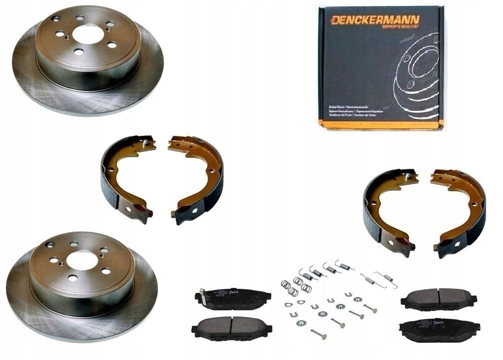 Kotouče Čelisti Subaru Forester III Sh 2008-2013 Zadní Sada 286 MM