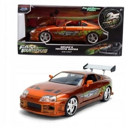 Jada Fast&Furious 1995 Brian's Toyota Supra 1:24