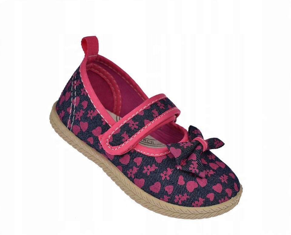 

Pantofelki dziecięce balerinki rzepy 33/21 Nv r 23