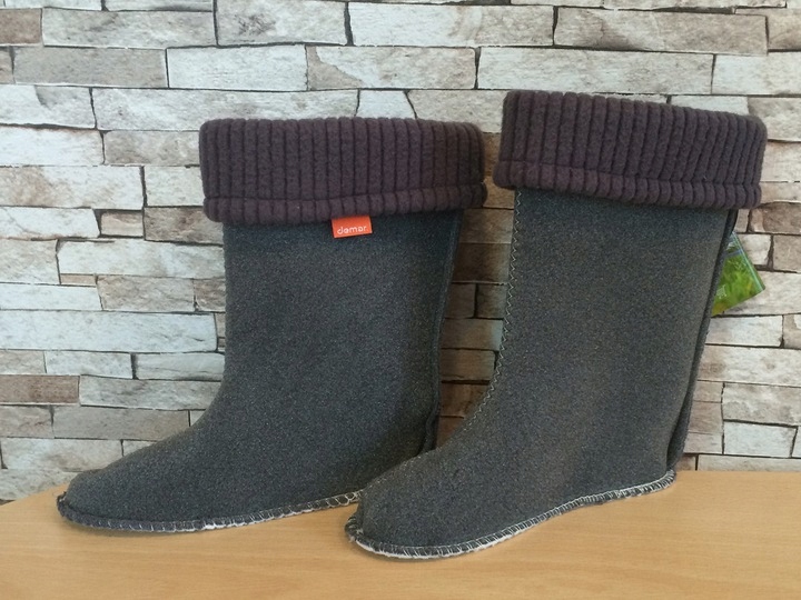 Ocieplacze do kaloszy dziecięcych 26/27 ŻÓŁTE