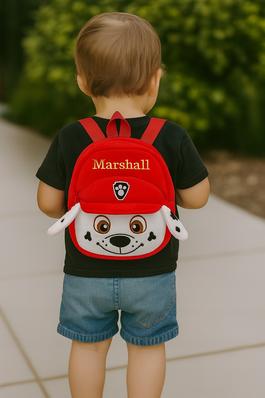 PLECAK DLA PRZEDSZKOLAKA DZIECIĘCY PSI PATROL MARSHALL DO PRZEDSZKOLA Typ jednokomorowy