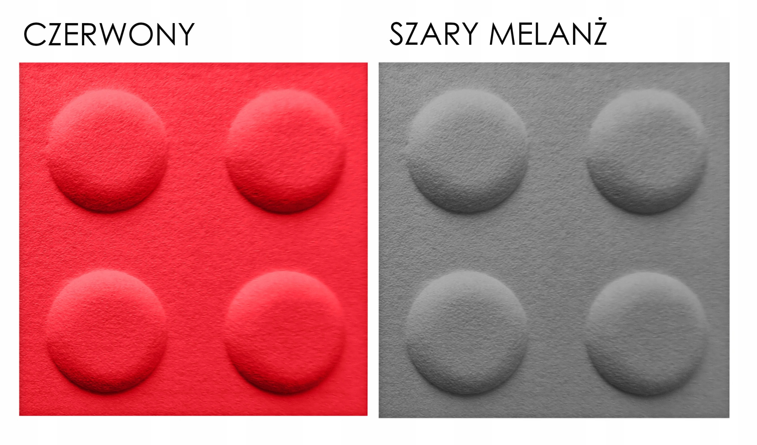 PANELE ŚCIENNE KLOCKI 30X30 FILCOWE MIĘKKIE SOFT 2 Grubość 2 cm