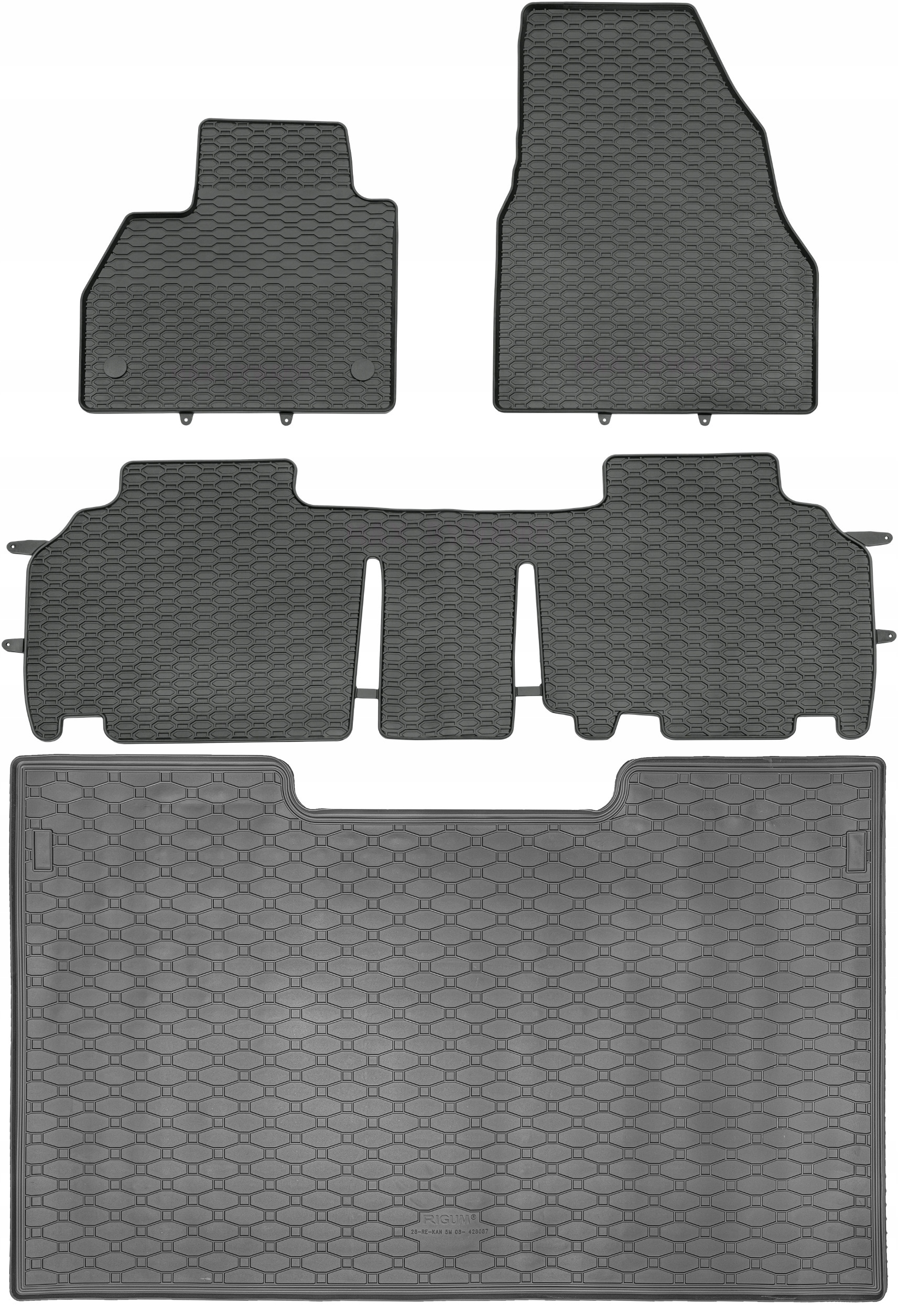 Renault Kangoo II Van od roku 2008-2021. Koberce rohože do auta
