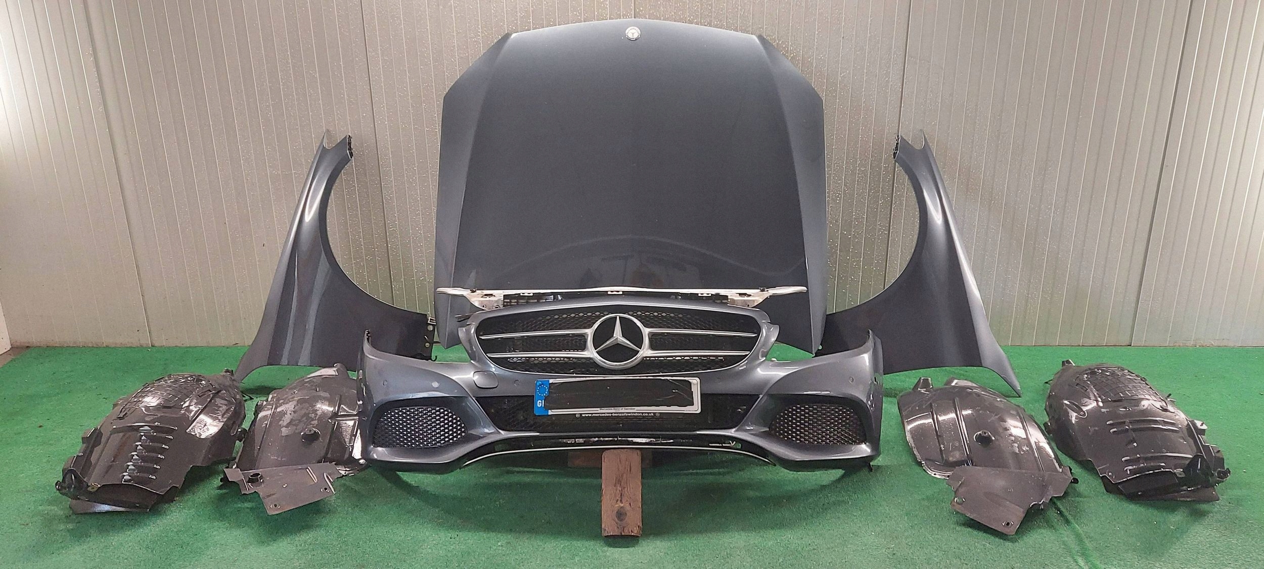 support panel for radiators MERCEDES C-KLASA W205 2.0D HYBRYDA LAK: 755