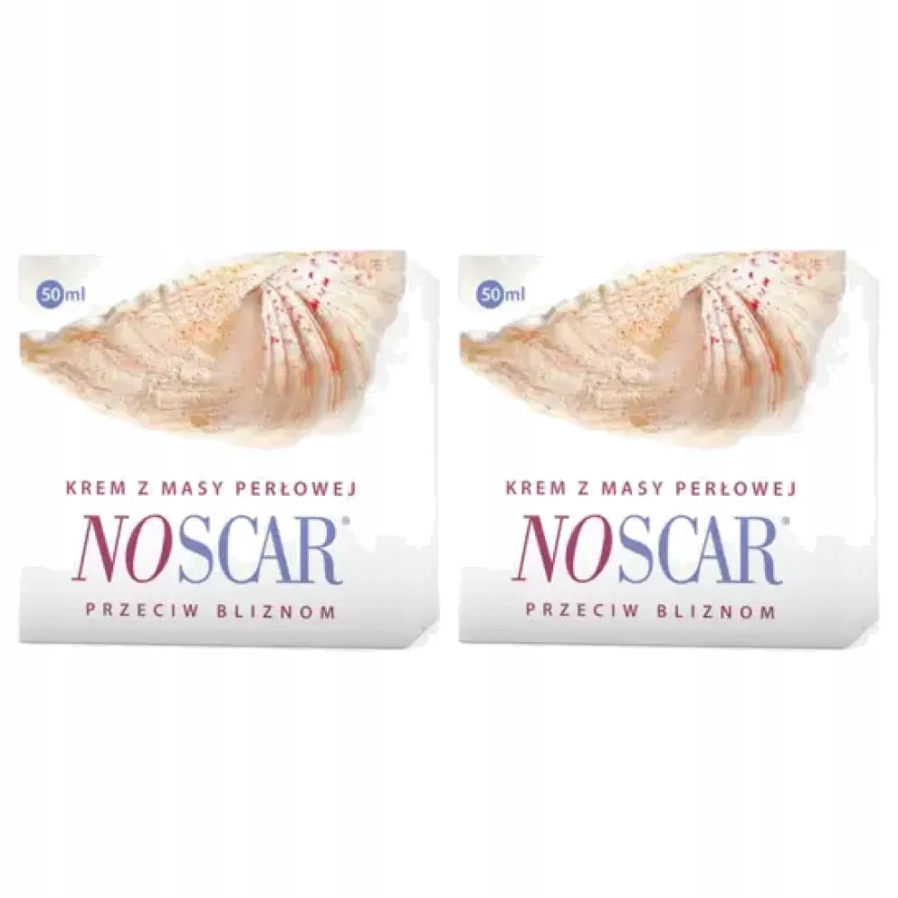 2x NoScar krem z masy perłowej