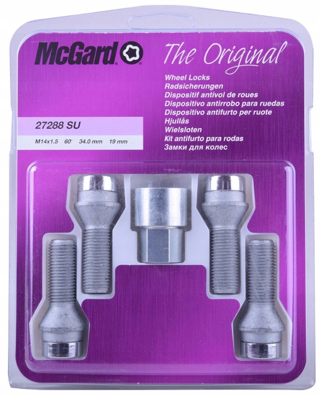 McGard SRUBY ZABEZPIECZAJACE DO KOL FELG VOLVO