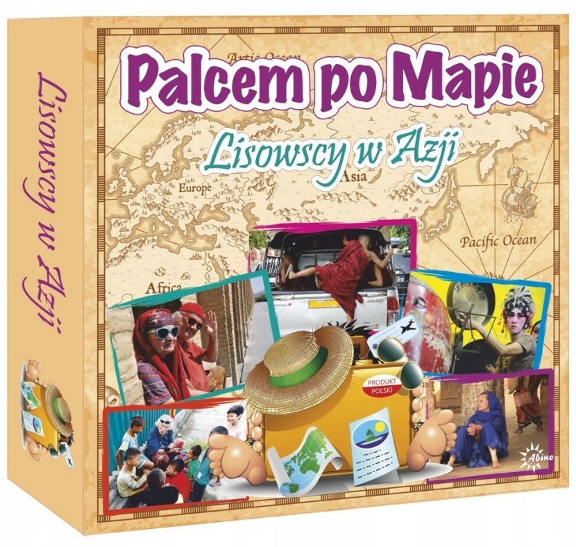 Palcem po mapie - Lisowscy w Azji ABINO