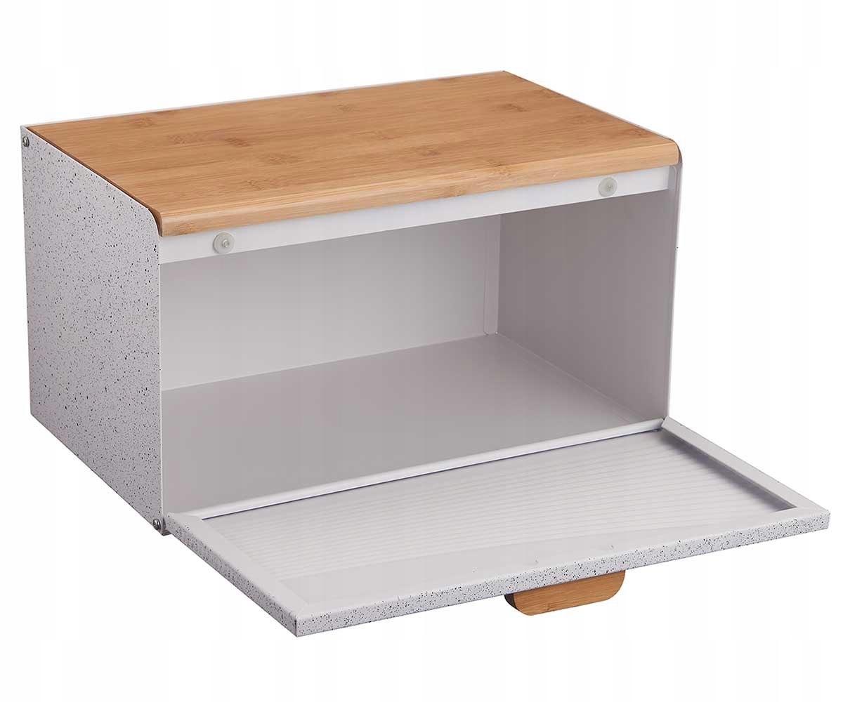 CHLEBAK Pojemnik na PIECZYWO Chleb Drewno STAL Rodzaj jednoczęściowy