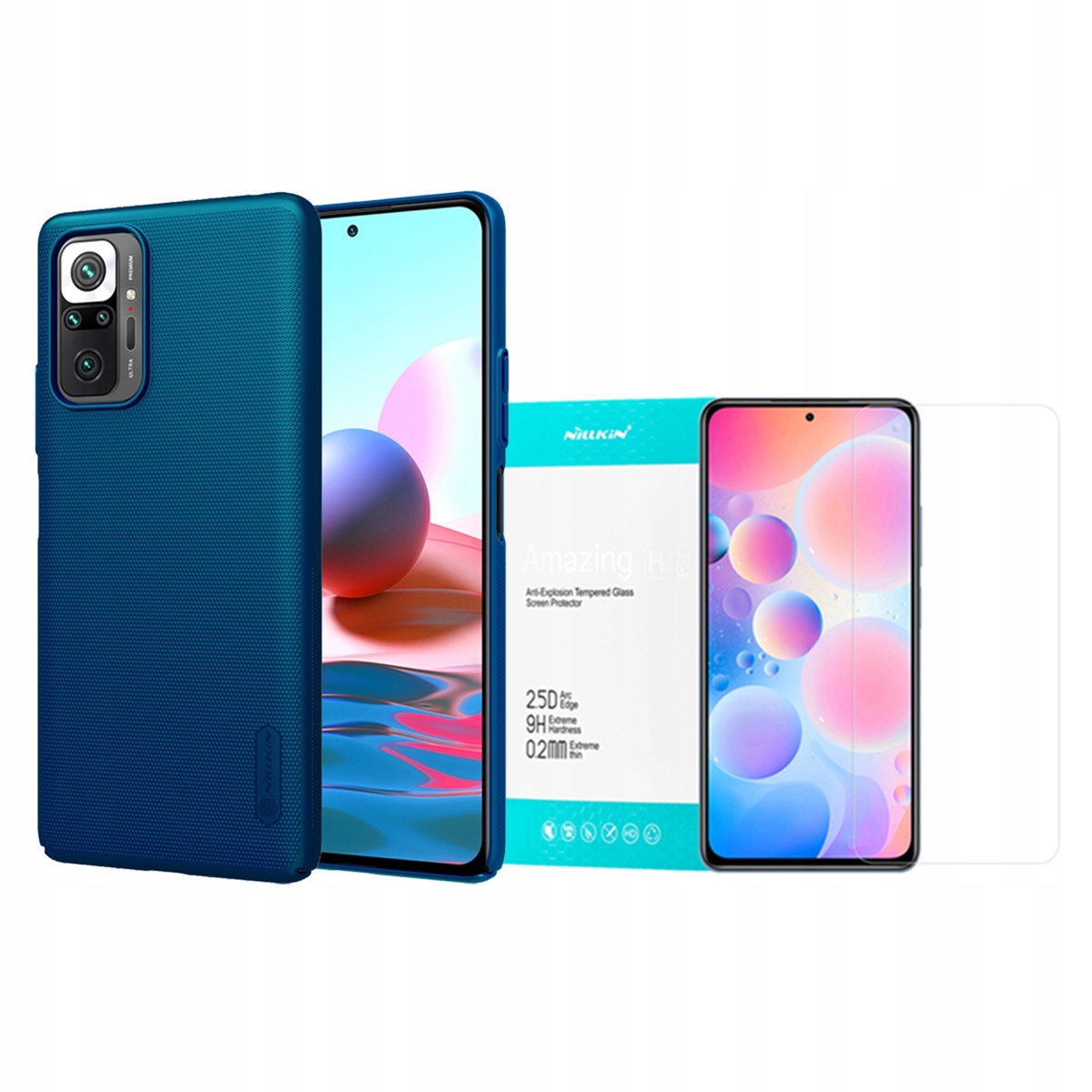

Nillkin Etui Do Redmi Note 10 Pro + Szkło Nillkin