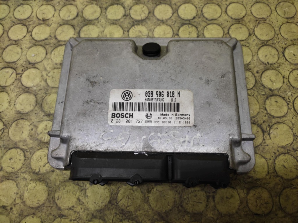 VW PASSAT B5 control unit of the engine 0281001727