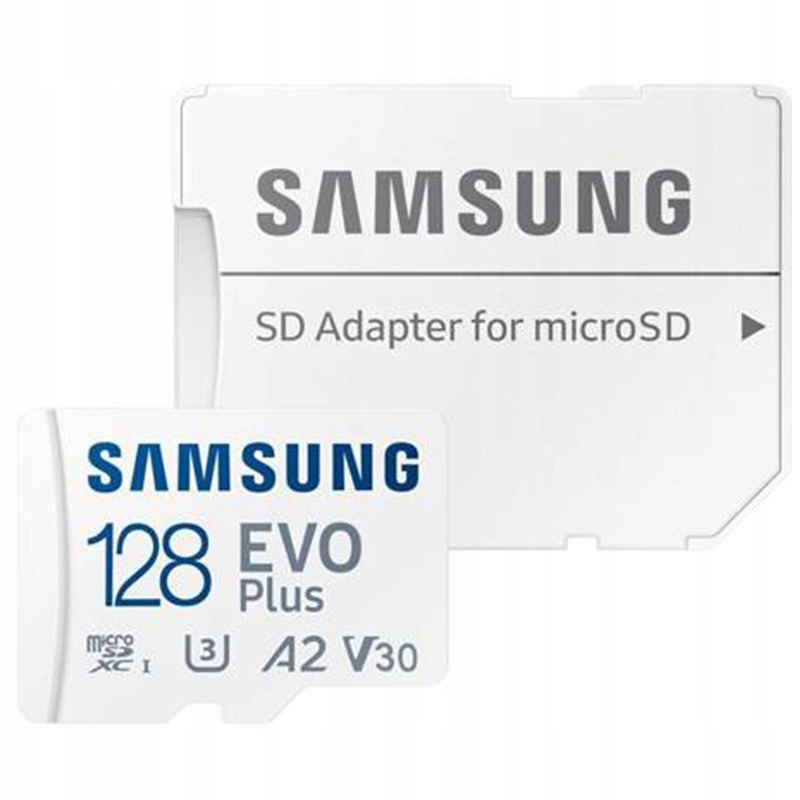 

Karta pamięci 128 Gb, adapter, Samsung