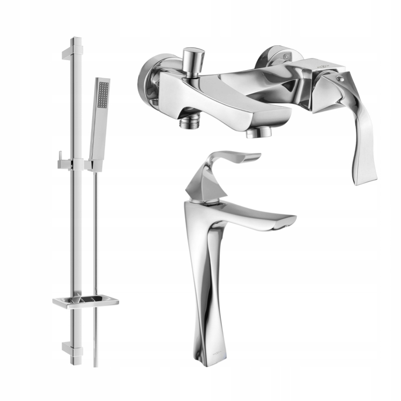 Mexen Estrella DQ02 vaňová súprava, chrómová 72313DQ02-00