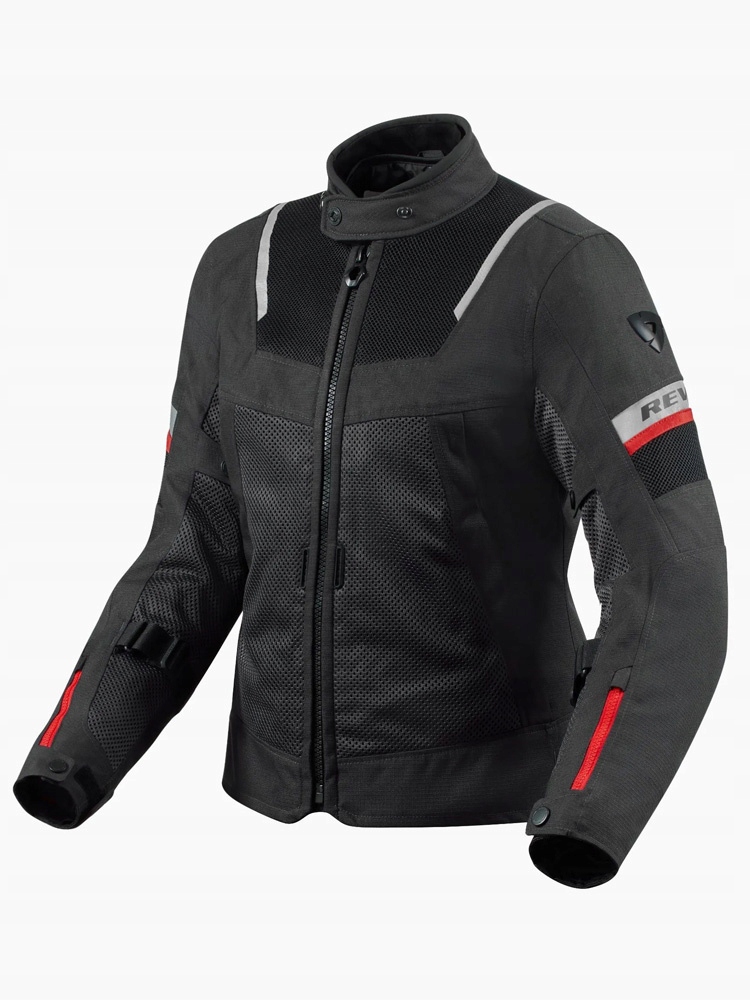 Dámska motocyklová bunda Rev’it! Tornado 4 H2O Lady Black-Anthracite veľ. 36