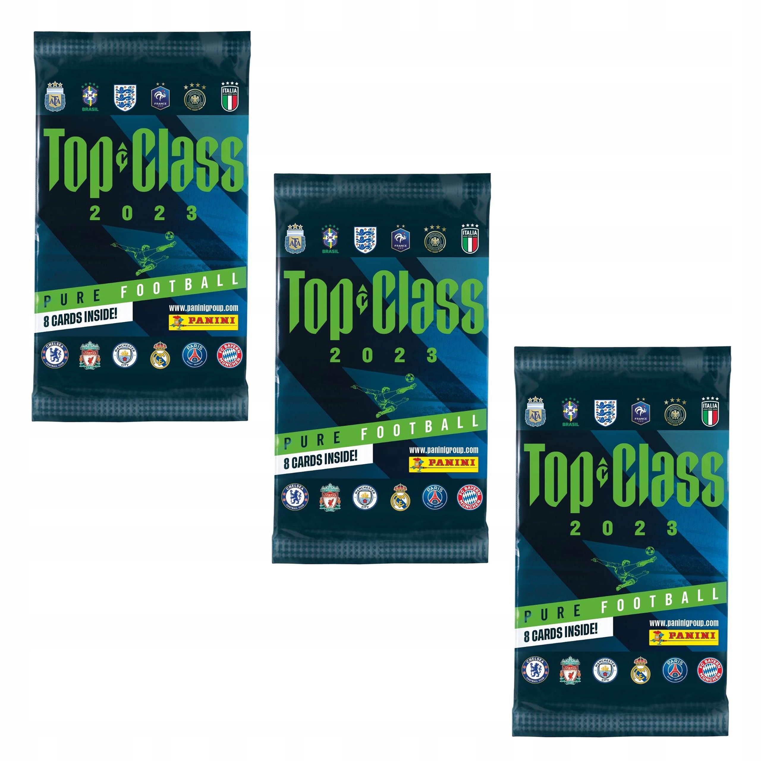 

Saszetki Top Class 2023 3 Szt. Karty Piłkarskie