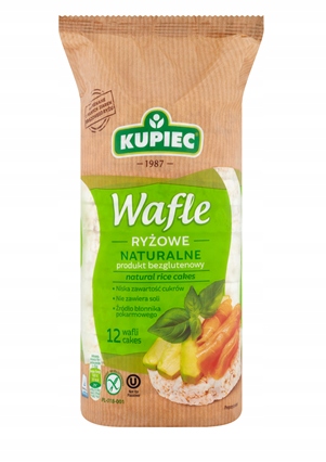 Kupec Rýžové oplatky přírodní 14 x 120 g