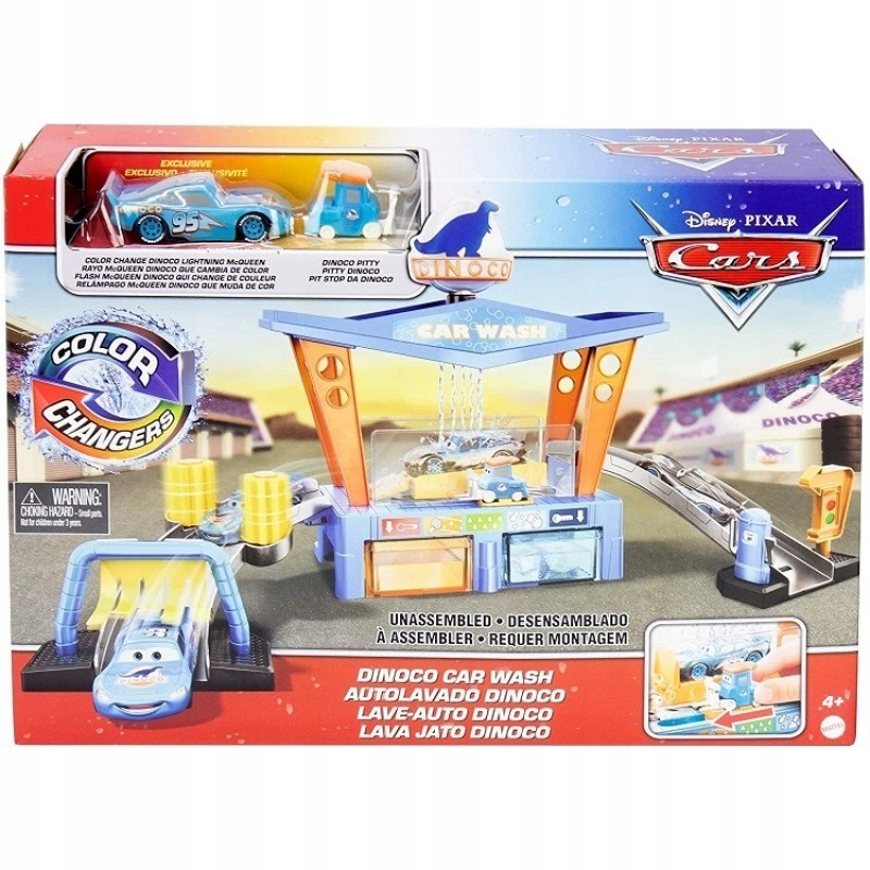 

Garaż Dinoco Car Wash Mattel GTK91