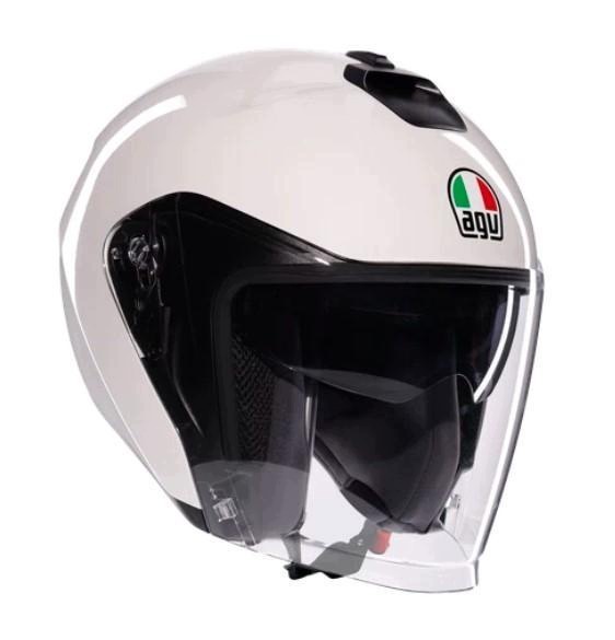 Kask Otwarty Agv Irides Biały Połysk XL