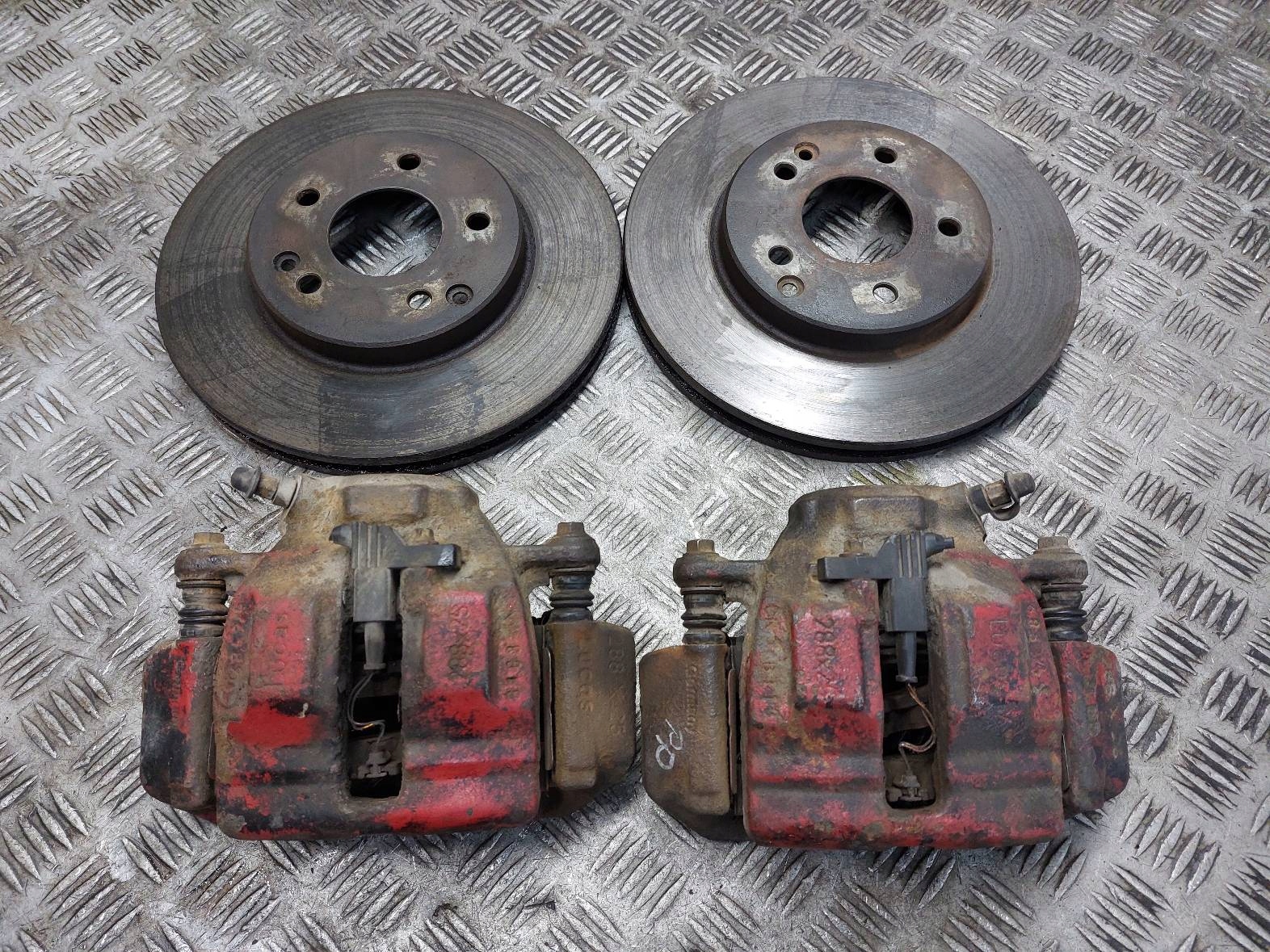 discs brake front + plates + calipers MERCEDES-BENZ W203