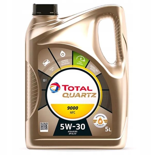 

Olej Total Quartz 9000 Nfc 5W30 5L Acea A5/B5