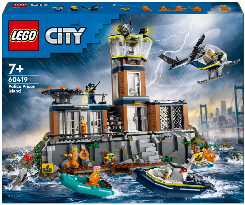 Lego City 60419 Policie z Vězeňského ostrova