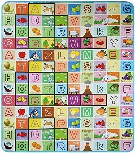 DUŻA PIANKOWA EDUKACYJNA MATA DYWAN 180x180cm Marka Active Hobby