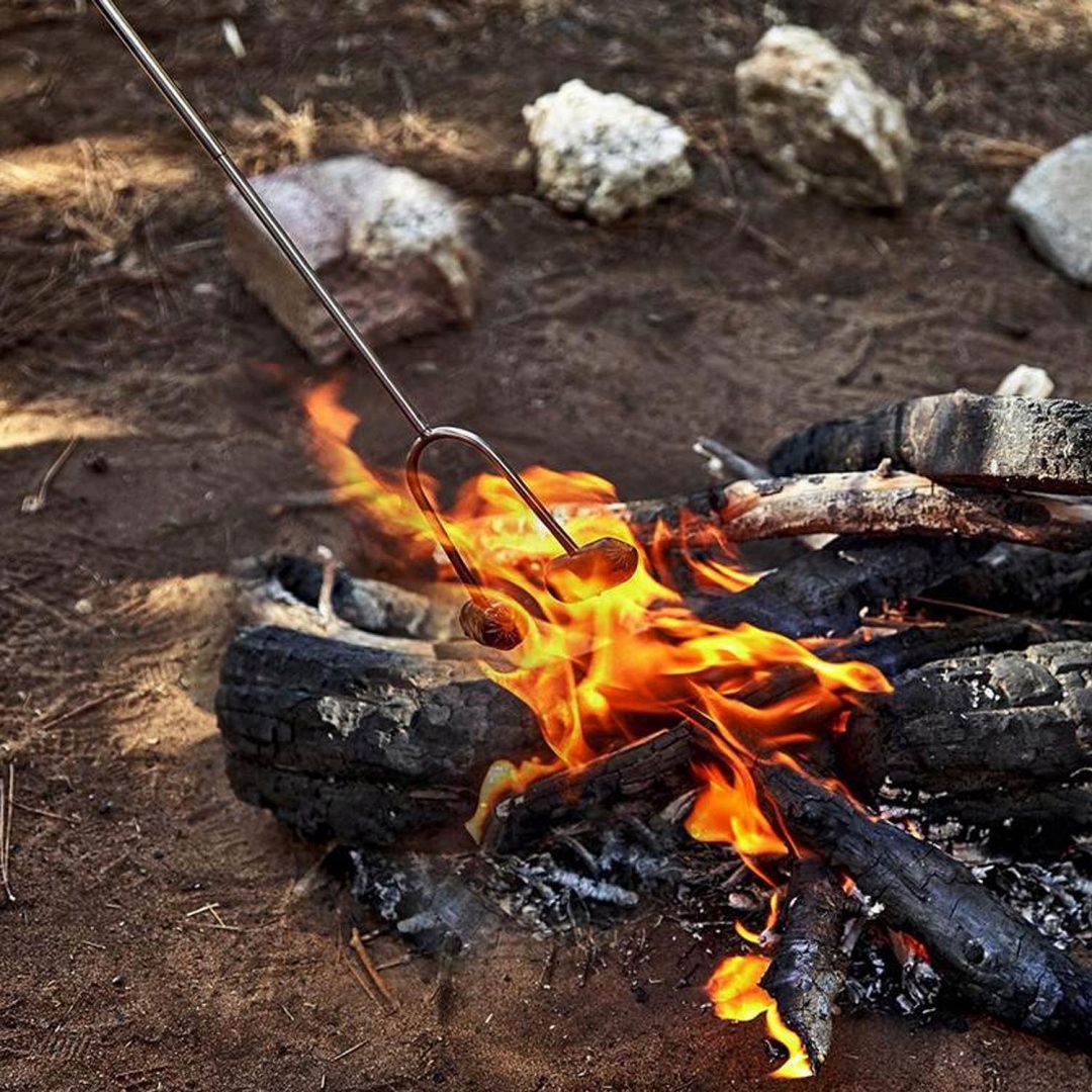 WIDELEC KIJ TELESKOPOWY DO OGNISKA KIEŁBASEK 4 szt Producent Alpenburg