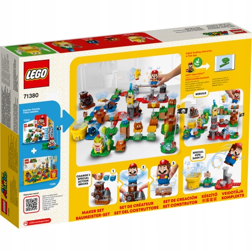 LEGO 71380 SUPER MARIO MISTRZOWSKIE PRZYGODY EAN (GTIN) 5702016912456