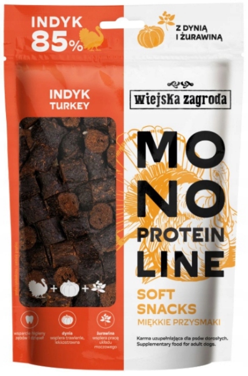 Wiejska Zagroda – monoproteinové měkké pochoutky s krůtím masem