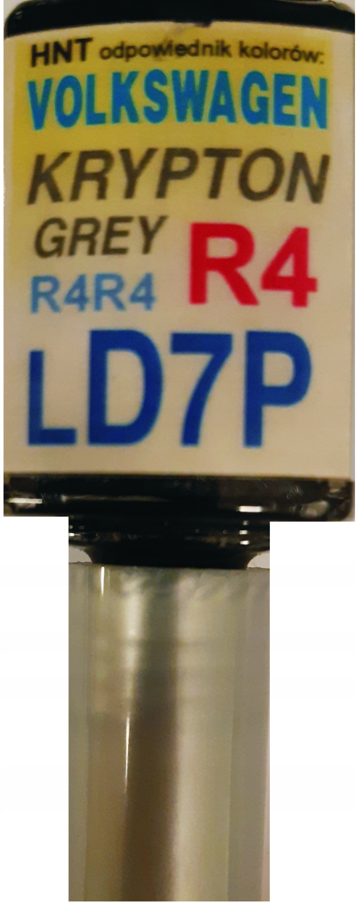 Zaprawka lakier do rys 10ml VW LD7P 4W KRYPTONGRAU PANTHER GRAY