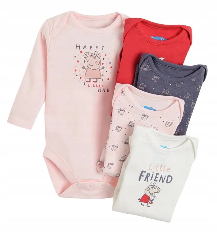

Cool Club Body Długi Rękaw 5szt 9-12m 80cm Peppa