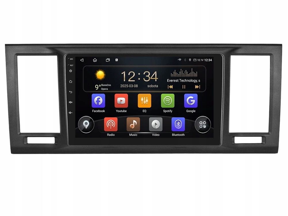 Isudar 2DIN autorádio T72-IEV122 Android, Volkswagen T6
