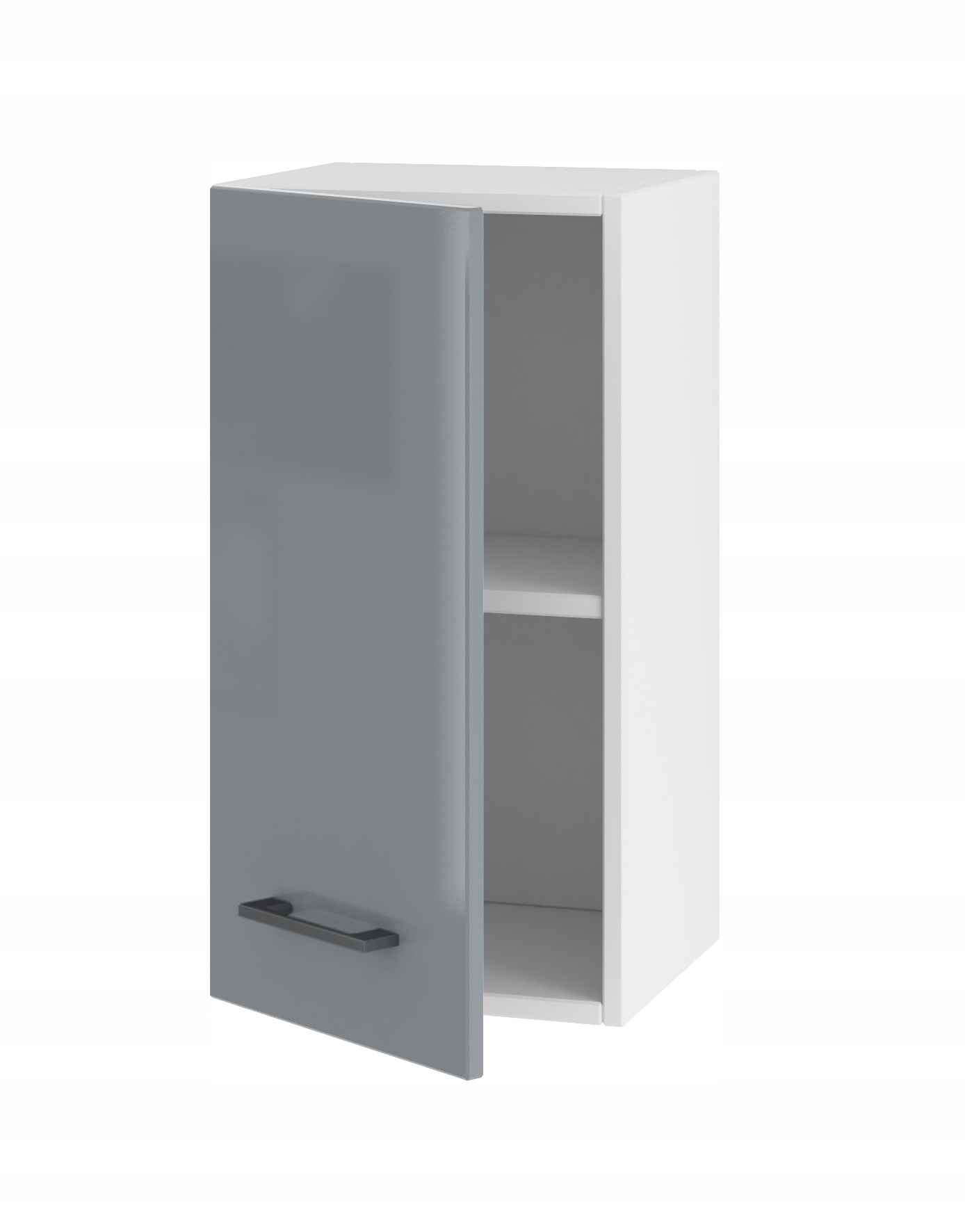 

Szafka kuchenna górna 30 Szary Akryl do zestawów