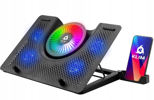 Klim Nova Podstawka chłodząca pod laptopa Rgb