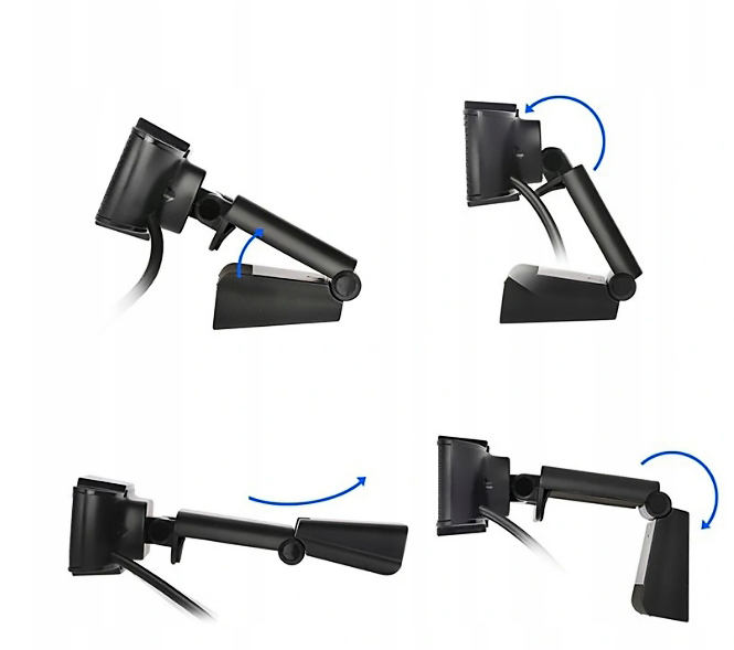 KAMERA INTERNETOWA KAMERKA FULL HD 1080p USB MIKROFONEM Laptopa Komputera Stan opakowania oryginalne