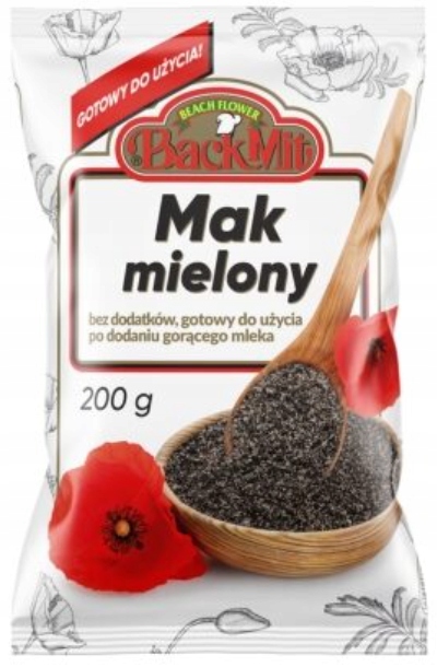 Mak Mielony Niebieski - Mohn Gemahlen Beach Flower, 3,19 €